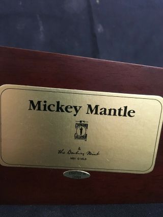 Mickey Mantle 7 Danbury All Star Edition 8 
