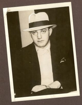 1935 Press Photo Gangster Dutch Shultz Portrait Style Image Facing Camera