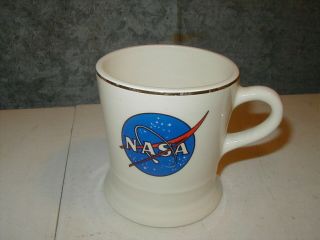 Vintage Nasa Manned Space Center Houston Mug