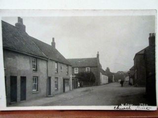 Noth Cave Village Near Hull - Vintage Rp Ww1 Postcard C1916 - On Active Service