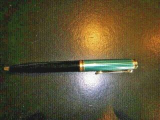 Pelikan Ballpoint Pen,  Striated Green