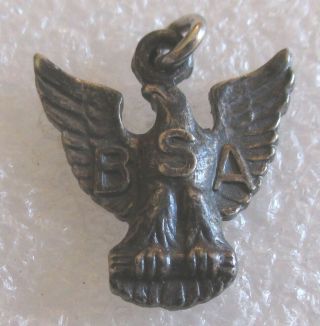Vintage Bsa Boy Scouts Of America Eagle Scout Charm - Not A Pin