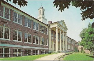 Bedford High School In Bedford Pa Postcard