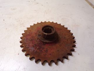 Old Cast Iron Toothed Sprocket Gear 6&7/8 " Dia.  For Steampunk Deco