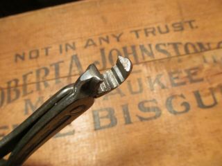 Vintage Bluebird Battery Terminal Pliers & Post Cleaner old antique tool 3