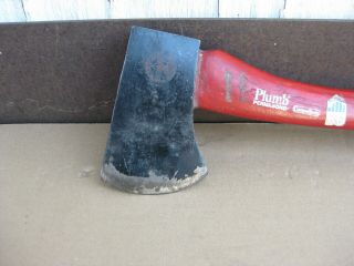 Vintage Plumb Boy Scout axe hatchet,  Perma Bond handle. 2