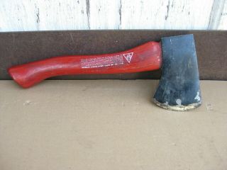 Vintage Plumb Boy Scout axe hatchet,  Perma Bond handle. 3