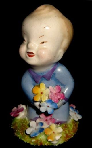 Wade England “wynken” Scarce Porcelain Figurine 1940s