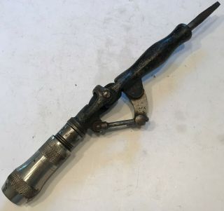 Vintage Millers Falls Right Angle Brace Drill Attachment This is a great old pc 2