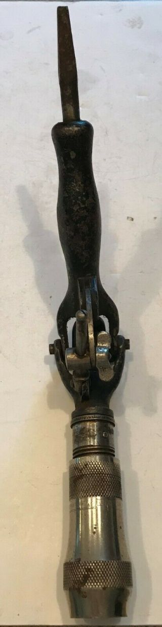 Vintage Millers Falls Right Angle Brace Drill Attachment This is a great old pc 3