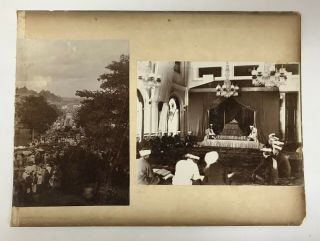 Prints Depicting Turn Of The Century Singapore Funeral Service C.  1900