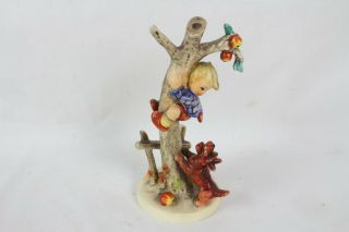 Vintage Goebel Hummel Figurine Collectable 56/a Culprits Boy Dog Tree