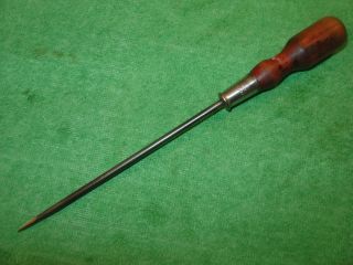 Vintage Stanley No.  45?? Flat Tip Screwdriver 9 - 1/2 " Long Overall Made In Usa