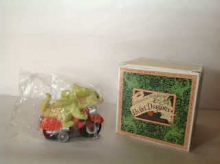 Pocket Dragons " Scooter " Figurine By Real Musgrave 1998,  Flambro