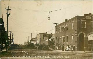 Wi,  Ladysmith,  Wisconsin,  2nd Street & Minor Avenue,  Business Section,  Lewis
