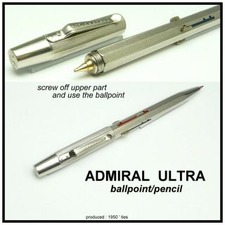 Admiral Ultra Germany,  4 Color Pencil And Ballpoint