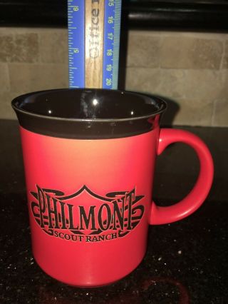 Philmont Scout Ranch Mexico Coffee Cup Boy Scouts of America BSA Mug RED 4