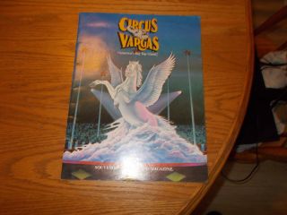 Circus Vargas 1980 Souvenir Program