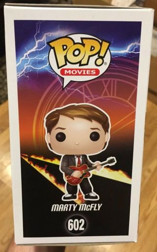 Michael J Fox Signed/Autographed Funko Pop Back To The Future Marty McFly 4