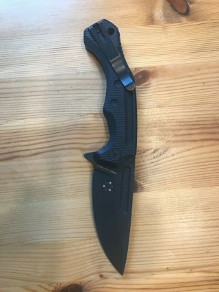 Fox Knives Desert Fox Liner Lock Knife Black G - 10 (3.  6 