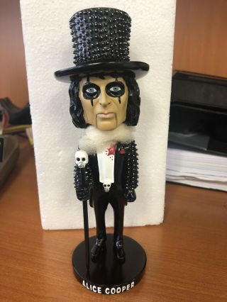 Exclusive Welcome To My Nightmare Alice Cooper Bobblehead 7/21/19 Il Concert