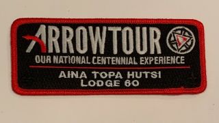 Oa Aina Topa Hutsi Lodge 60 Arrowtour Rare Patch
