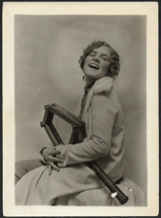 1920s Jazz - Age Flapper Tennis Racquet Women 