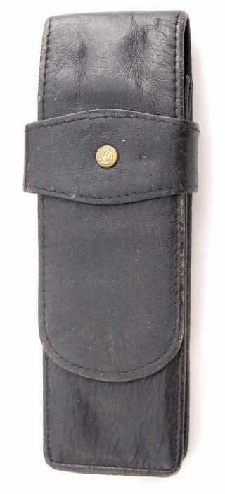 Vintage Pelikan Leather Case For Fountain Ballpoint Rollerball Pen