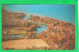 Postcard Lakeville Park Fishing Boating And Bathing Kuckville Ny Vintage 703