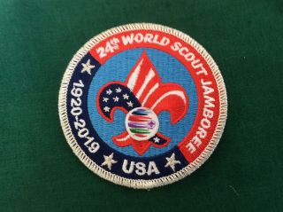2019 World Scout Jamboree Official Usa Contingent Patch