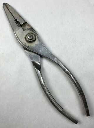 Vintage H.  S.  B.  & CO.  Our Very Best Thin Nose Slip Joint Pliers USA Tool Rare Tool 2