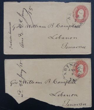 1855,  Gov.  W.  B.  Campbell,  Lebanon,  Tenn.  From Abingdon,  Va