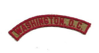 Krs Washington,  D.  C.  Strip In Green And Red Krs Rws