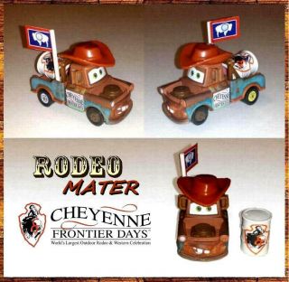 Disney Pixar Cars 3 Custom Rodeo Mater - Cheyenne Frontier Days Rodeo -