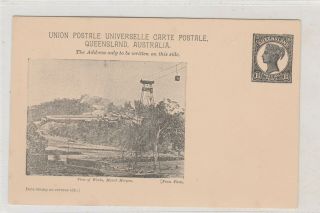 Vintage Postcard Queensland Commonwealth View Of Mt Morgan Queensland