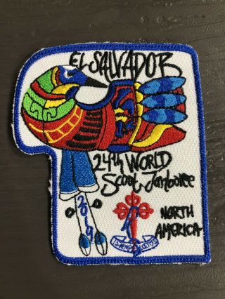 Boy Scout 2019 World Jamboree El Salvador Patch Set 4