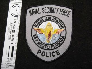 Federal Florida Key West Naval Air Station Navy Dod Police Vintage 1980s Issue