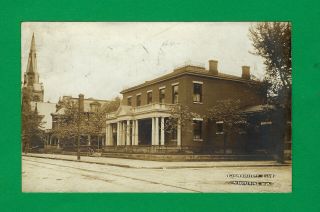 Parkersburg Wv,  Rppc Blennerhassett Club,  Old House,  Presbyterian Church 1905 Xf