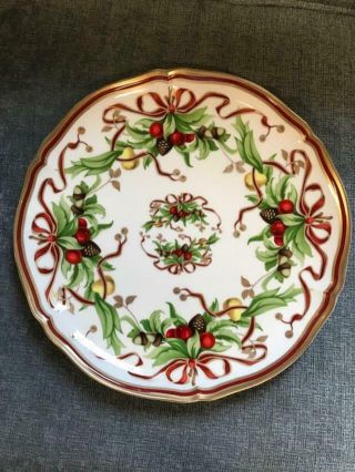 Gorgeous Tiffany & Co.  12.  25 " Platter,  Christmas,