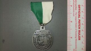 Boy Scout Oa 218 Cuwe Wilderness Trail Medal 3756ii