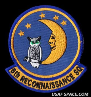 Usaf 5th Reconnaissance Sq - U - 2 - Rare Non - Commercial Air Force Patch