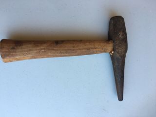 Vintage WARREN 165 Blacksmith/Anvil 3/8” Tapered Round Punch Hammer 1lb 13.  3 Oz 2