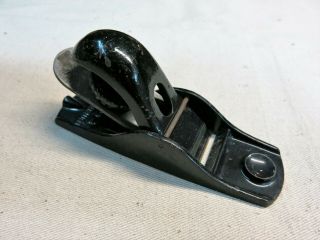 Stanley No 102 Block Plane Flat Sole,  Honed Mirror Edge Blade Ready To Use