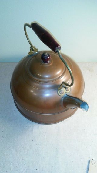 Vintage Cooper Tea Pot Wooden Handle