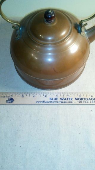 Vintage Cooper tea pot Wooden Handle 3