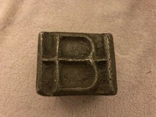 Bethlehem Steel Collectible Mold Paperweight Pattern Rare Find 1964?