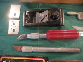 Vintage X - Acto Tool Kit With Wooden Case 2