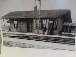 1905 Lirr Long Island Rail Road Station Bellmore Ny York Photo