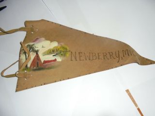 Vintage Leather Small Pennant 40 