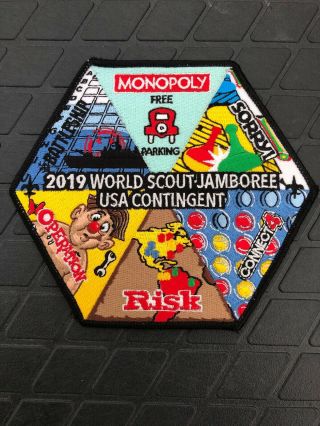Boy Scout 2019 World Jamboree Risk Monopoly Usa Contingent Region 1 Set 2